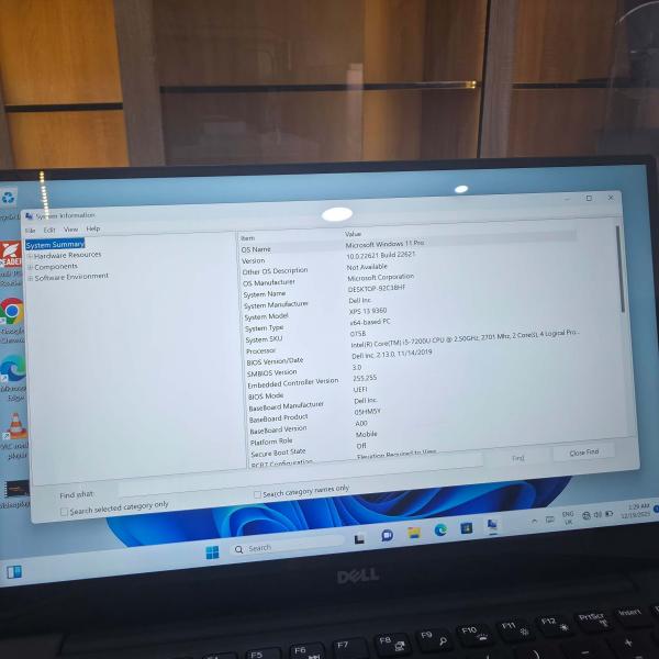 Dell XPS 13 9360 Corei5 7th Gen