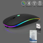 Wireless Mouse 2.4G Bluetooth Dual Mode Rechargeable ZM Ultra-thin